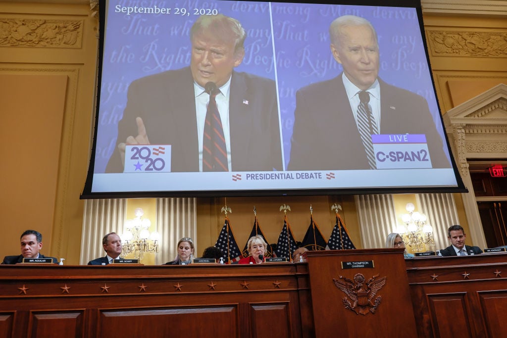 Comisión investigadora de la cámara de Estados Unidos muestra un video