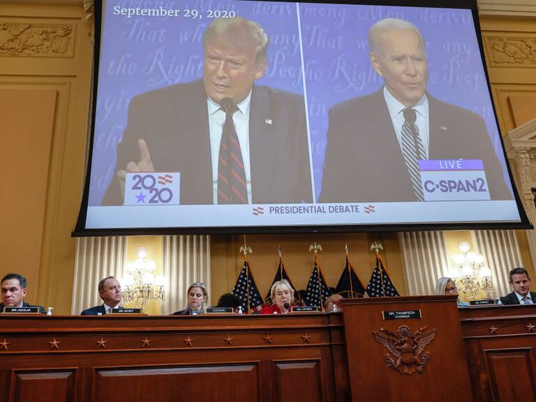 Comisión investigadora de la cámara de Estados Unidos muestra un video