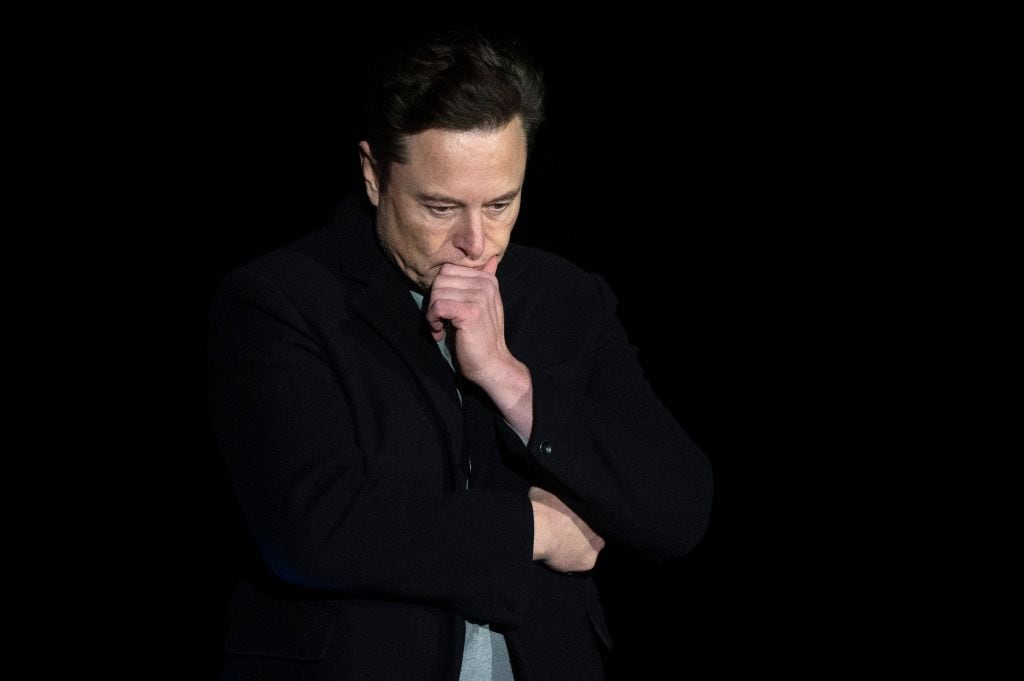 El multimillonario Elon Musk durante un evento de una de sus empresas