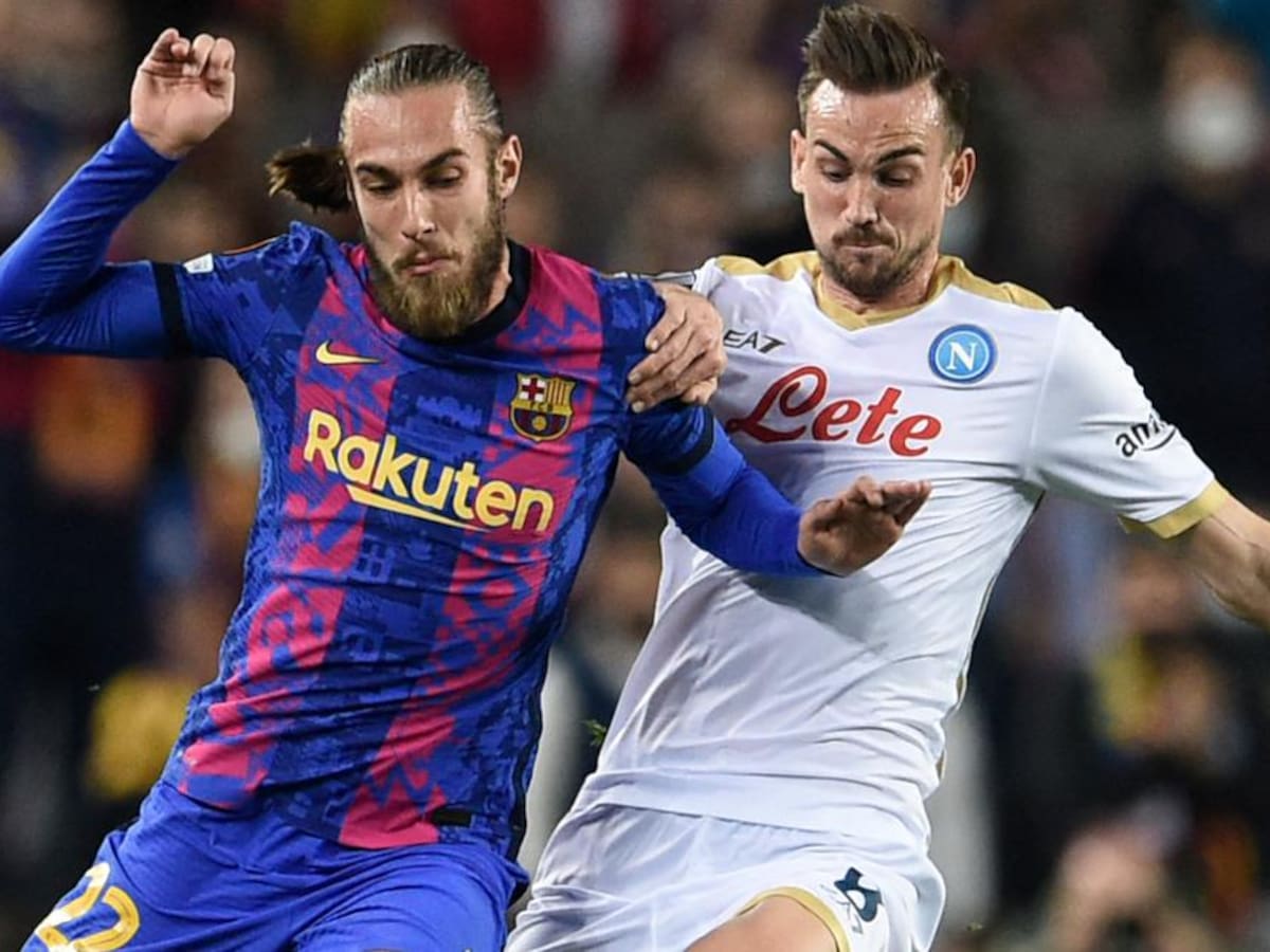 Barcelona no pudo ante el Napoli en el Camp Nou y quedó complicada en la llave de dieciseisavos de final de la Europa League
