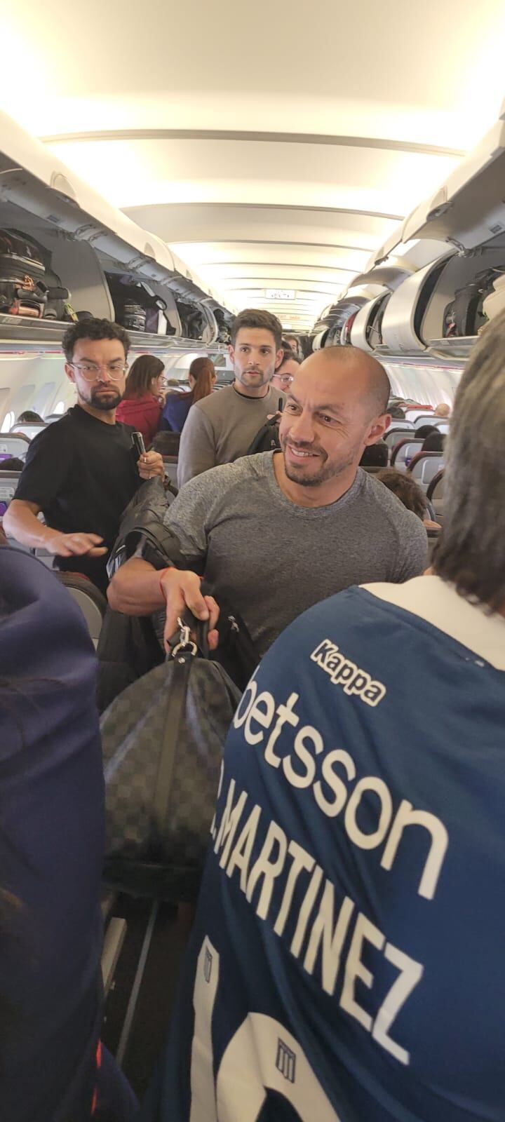 Marcelo Díaz viajó a Asunción para ver la final de la Copa Sudamericana 2024 | Cedida