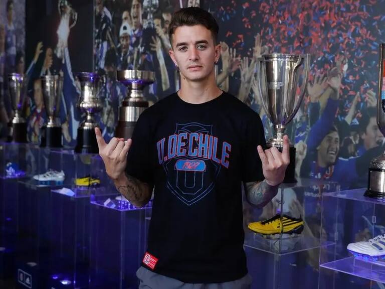 Franco Calderón, nuevo refuerzo de la U | X: Universidad de Chile