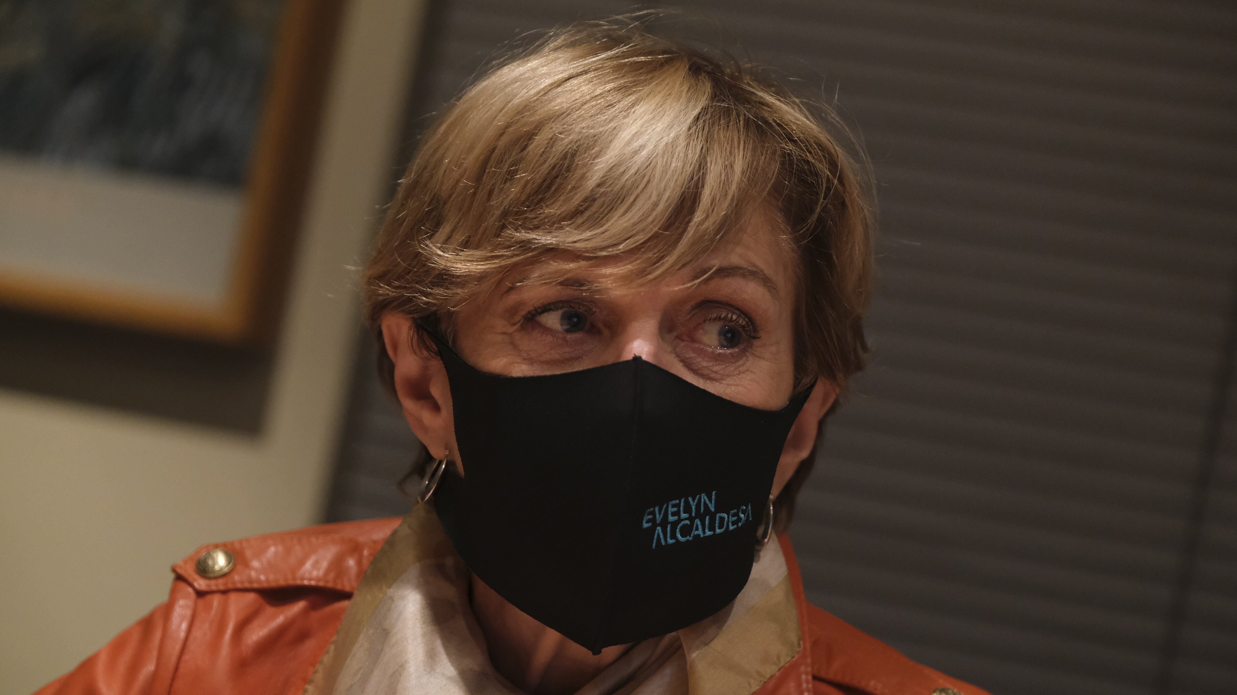 16 De Mayo del 2021.Alcaldesa Evelyn Matthei junto a su comando espera los resultados de su reelección como alcaldesa de la comuna de Providencia
FOTO: DANIEL ARAYA MARTIN/AGENCIAUNO