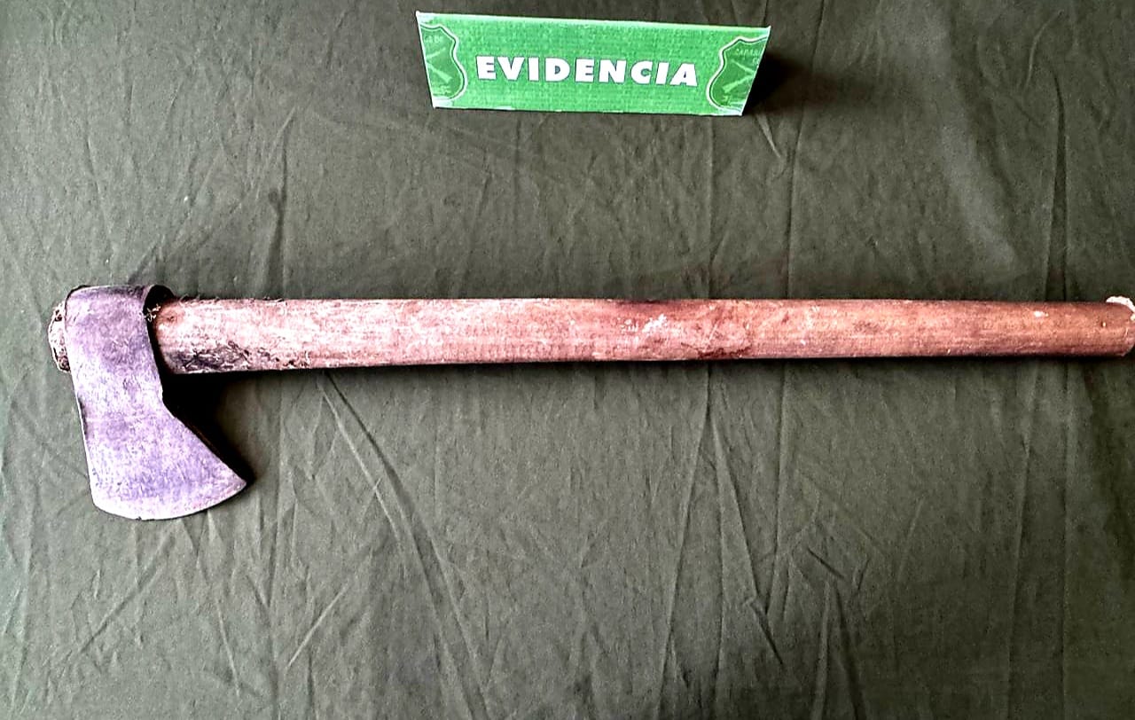 Hacha detenido en Ancud, Chiloé