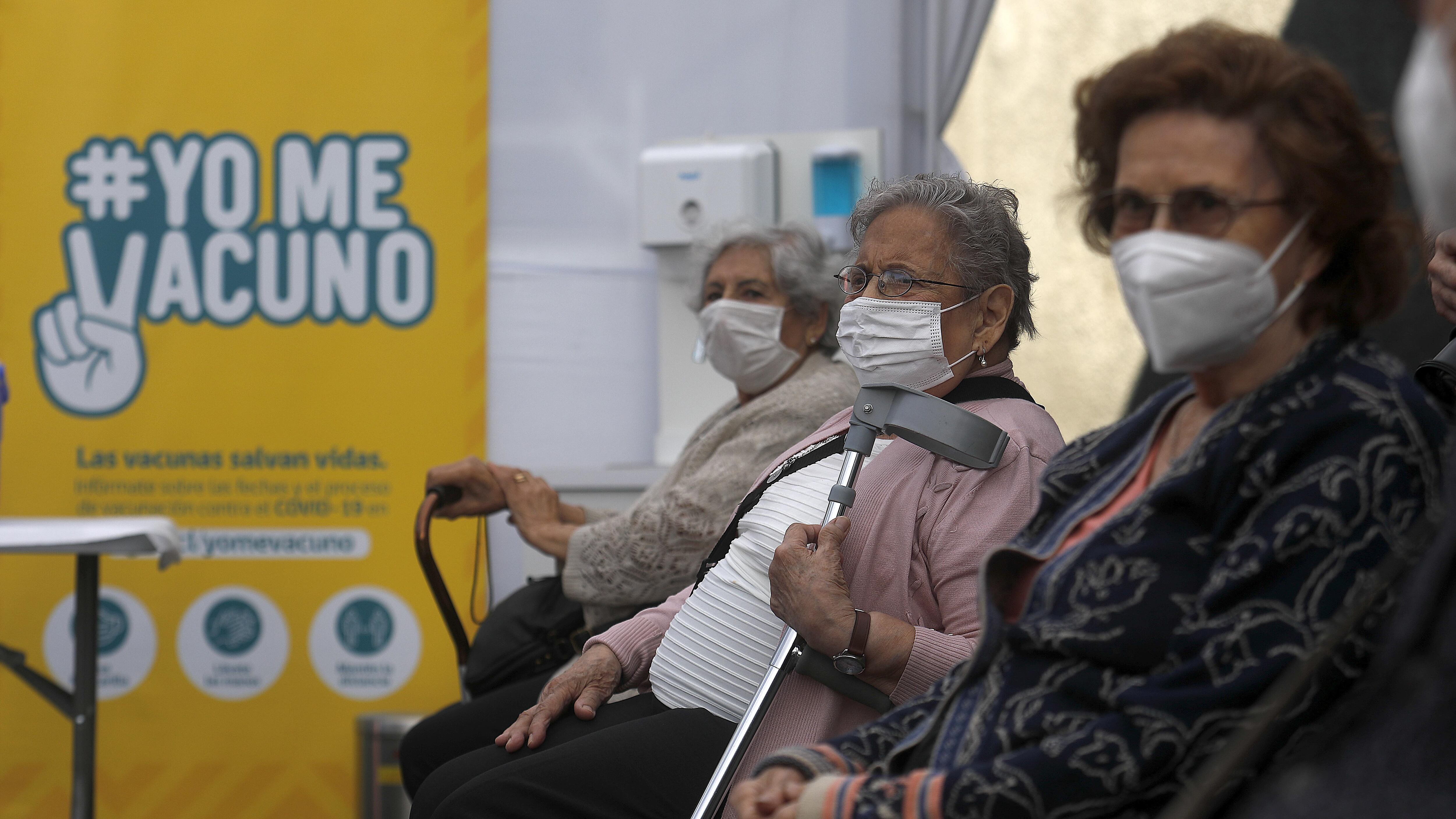 Vacunación en Santiago Centro