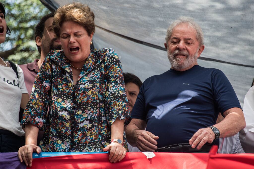 Dilma Rousseff y Lula da Silva