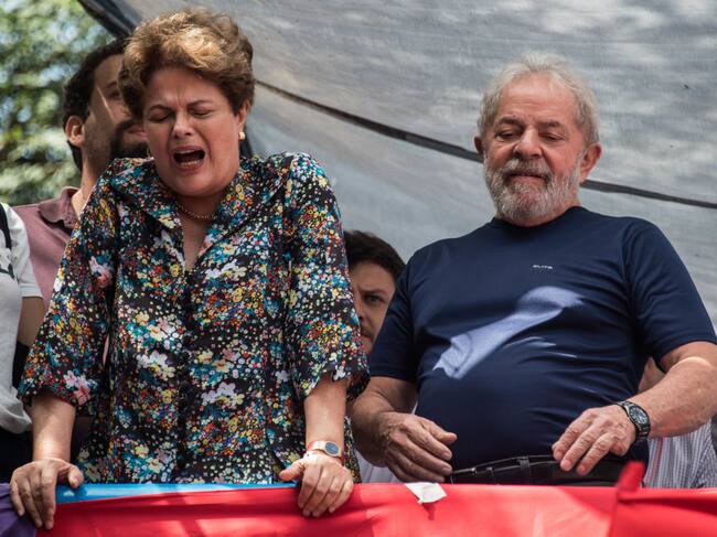 Dilma Rousseff y Lula da Silva