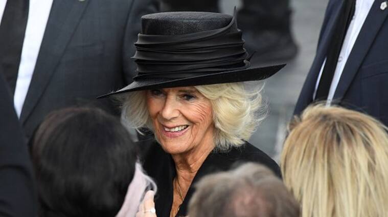 CARDIFF, WALES - SEPTEMBER 16: King Charles III and Camilla, Queen Consort meets members of the public after receiving a Motion of Condolence at the Senedd on September 16, 2022 in Cardiff, Wales. King Charles III is visiting Wales for the first time since ascending the throne following the death of his mother, Queen Elizabeth II, who died at Balmoral Castle on September 8, 2022. (Photo by Polly Thomas/Getty Images)