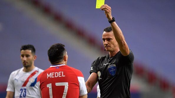 Audios del VAR del penal de Medel