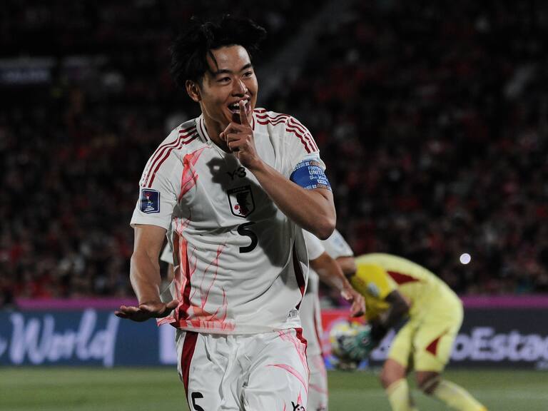 La alegría del jugador de Japón que fue elegido como el mejor del triunfo ante Chile en el Mundial Sub 20