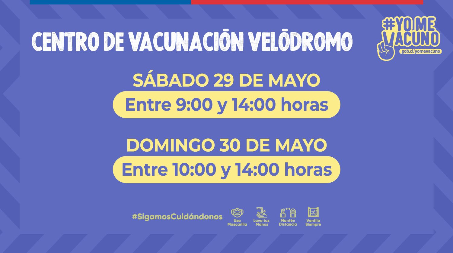 Centro de vacunación Velódromo del Estadio Nacional / Ministerio de Salud