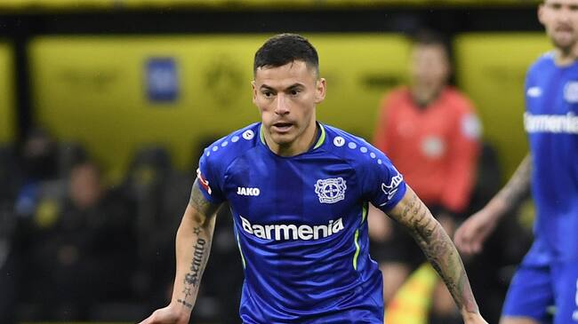 Charles Aránguiz en Leverkusen