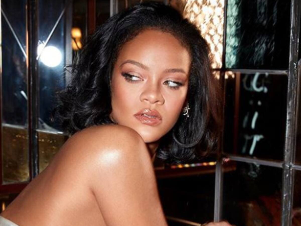 Rihanna se lanzó contra Donald Trump a través de un graffiti que ella misma escribió
