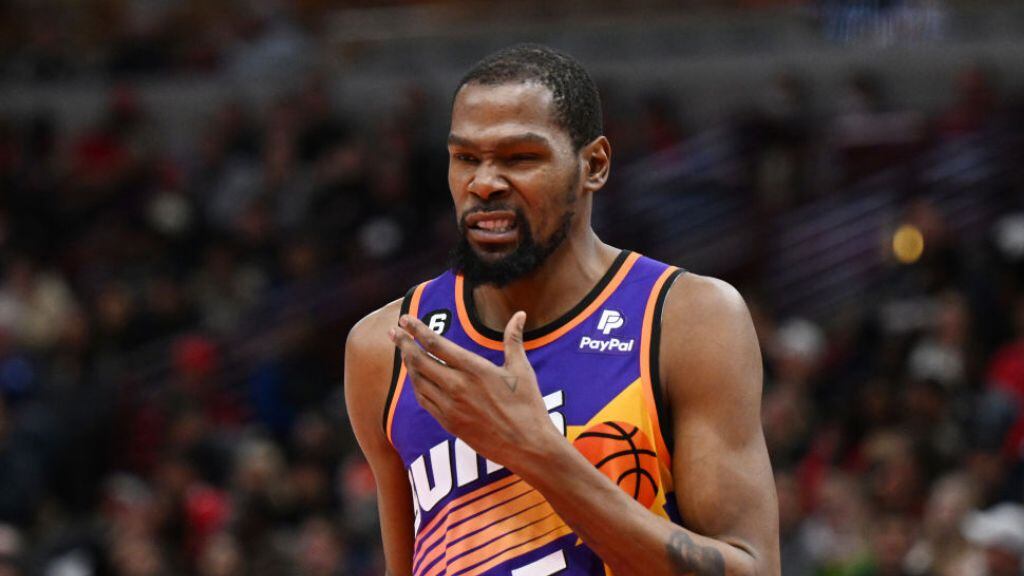 kevin durant - lesión - NBA - Suns