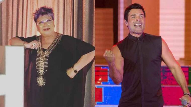 Paty Maldonado y Chayanne