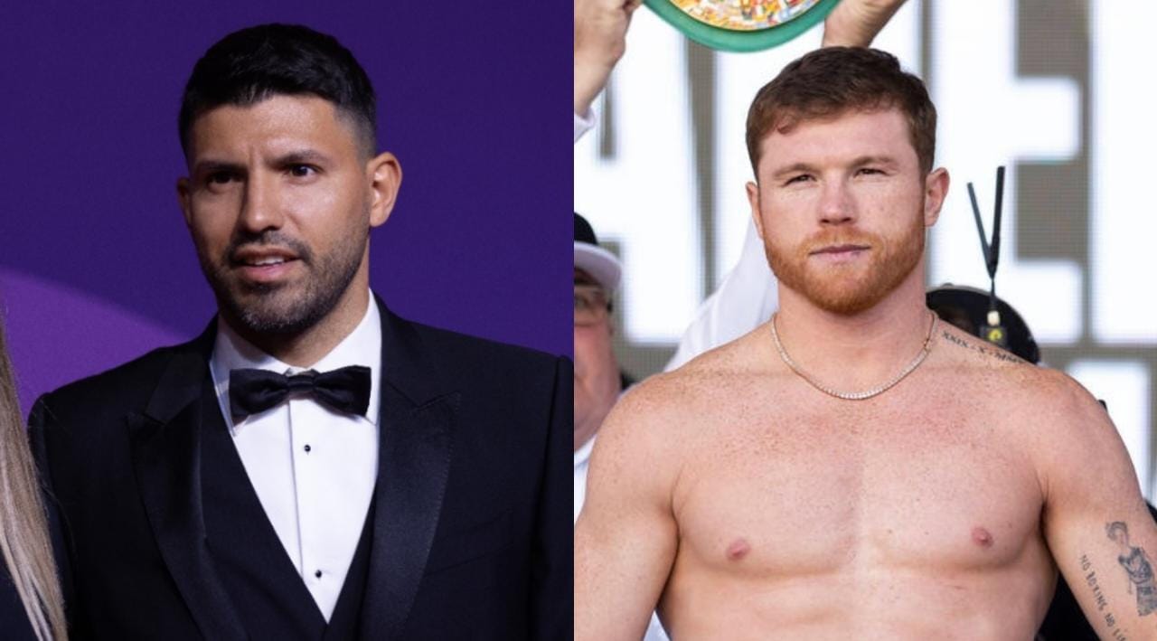Kun Agüero revela tenso diálogo por audio con Canelo Álvarez