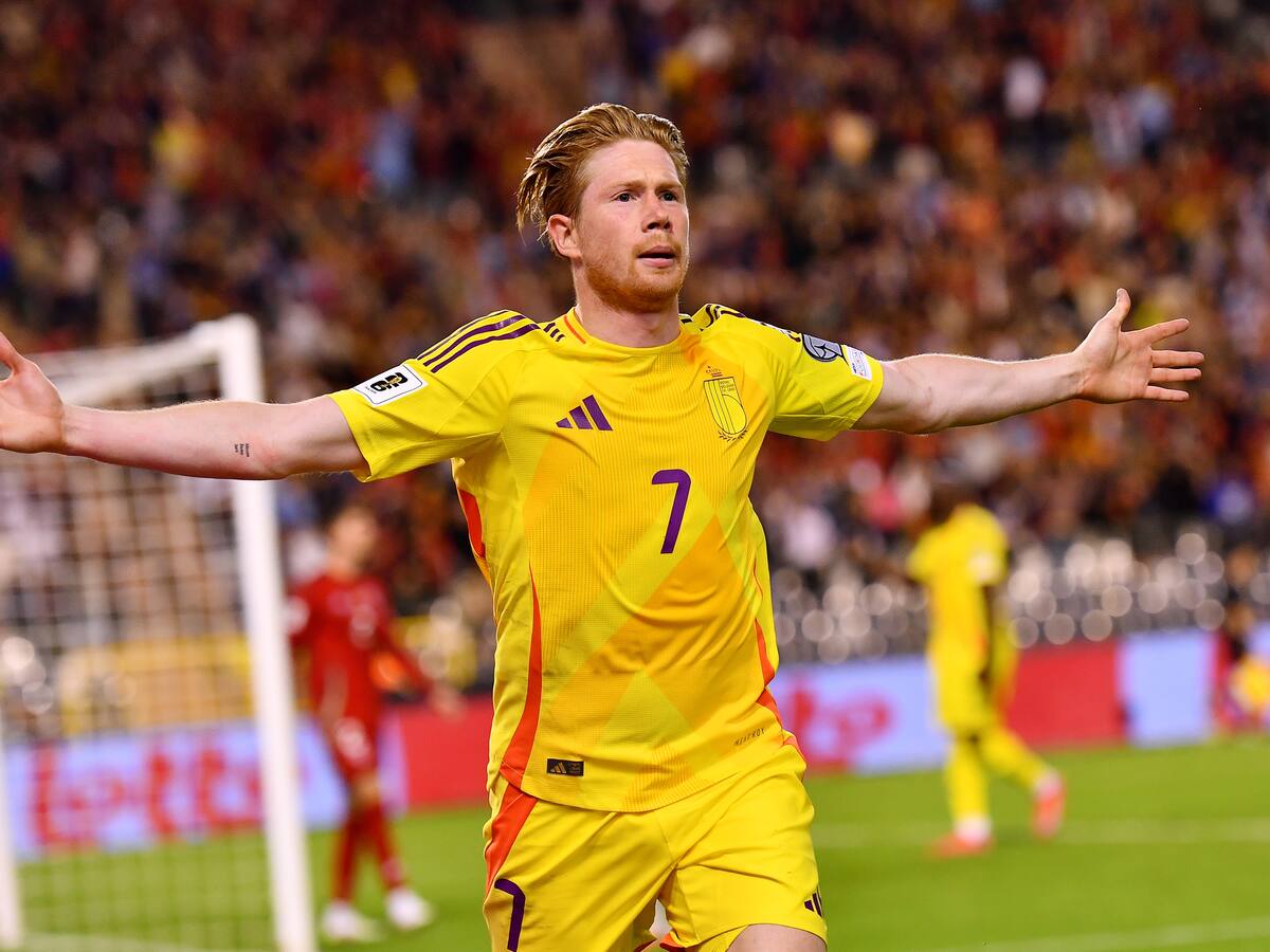 Con De Bruyne de héroe: Bélgica gana con épica ante Galés y endereza su rumbo en las Eliminatorias Europeas