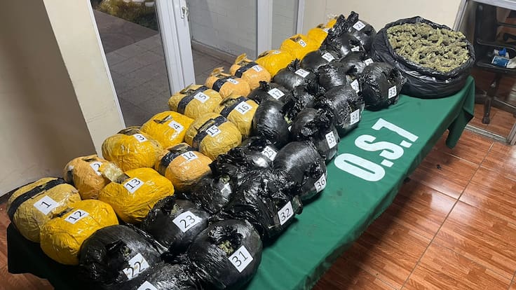 Avaluada en más de $183 millones: detienen a hombre que transportaba 45 kilos de marihuana en Collipulli