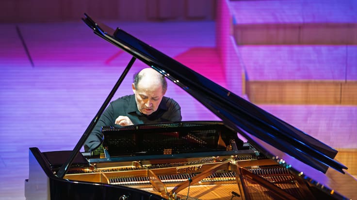 La majestuosidad del piano llegó a la Gran Sala Sinfónica