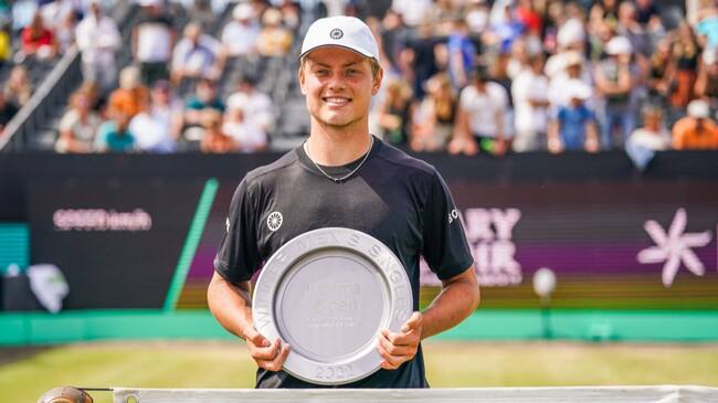 La increíble historia de Tim Van Rijthoven, campeón en el ATP 250 de s'Hertogenbosch