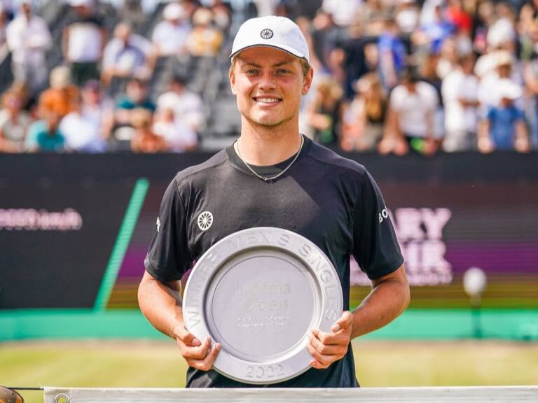 La increíble historia de Tim Van Rijthoven, campeón en el ATP 250 de s'Hertogenbosch