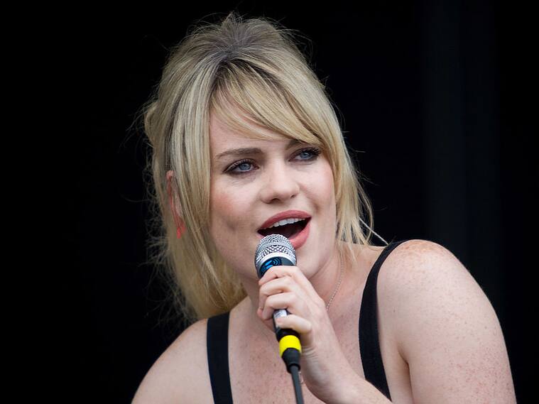 BALTIMORE - AUGUST 09: Duffy performs during the 2008 Virgin Mobile Festival at Pimlico Race Course on August 9, 2008 in Baltimore, Maryland.(Photo by Joey Foley/FilmMagic)
