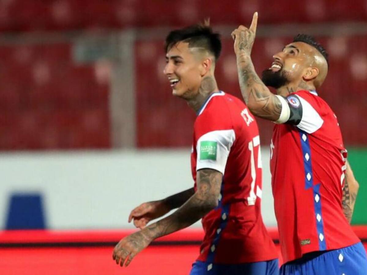 Así fue el gol con que Arturo Vidal puso el empate parcial de Chile ante Venezuela