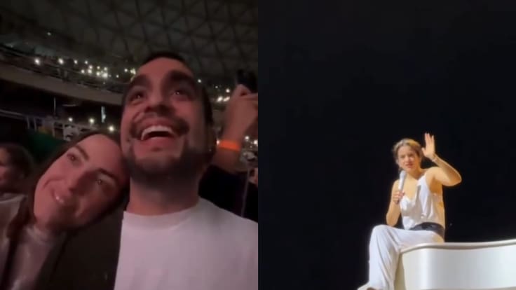 Pareja chilena le pidió un favor a Rosalía durante su concierto y la española los sorprende con insólita invitación: ¡atentos a la propuesta!