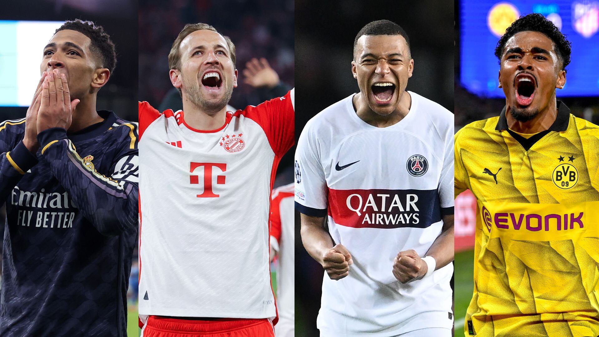 Estos son los cuatro semifinalistas de la Champions League 2024 | Getty Images
