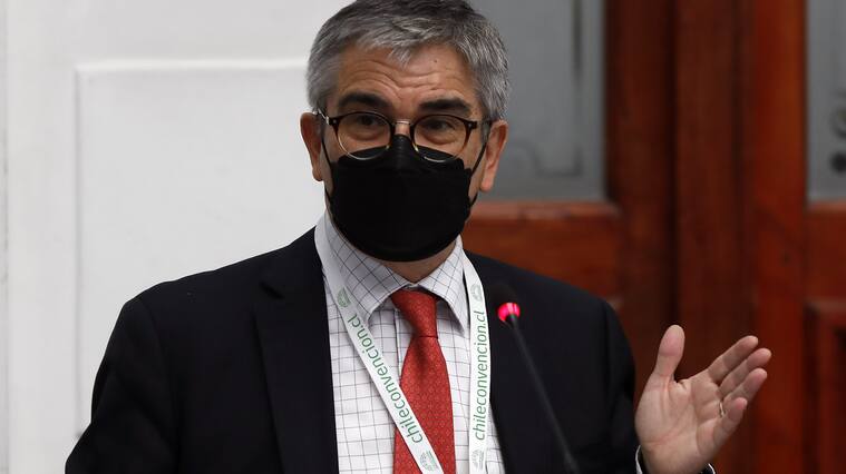 09 de Noviembre de 2021 /SANTIAGOEl Presidente del Banco Central,Mario Marcel, durante la Comisin sobre Sistemas de
Justicia que se llevo acabo en el Ex Congreso de Santiago.
FOTO CRISTOBAL ESCOBAR /AGENCIAUNO