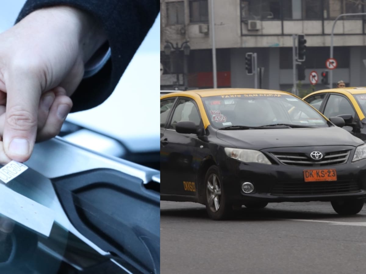 Grabado de patentes en Chile: así deben hacer el tallado los taxis, furgones escolares y camiones