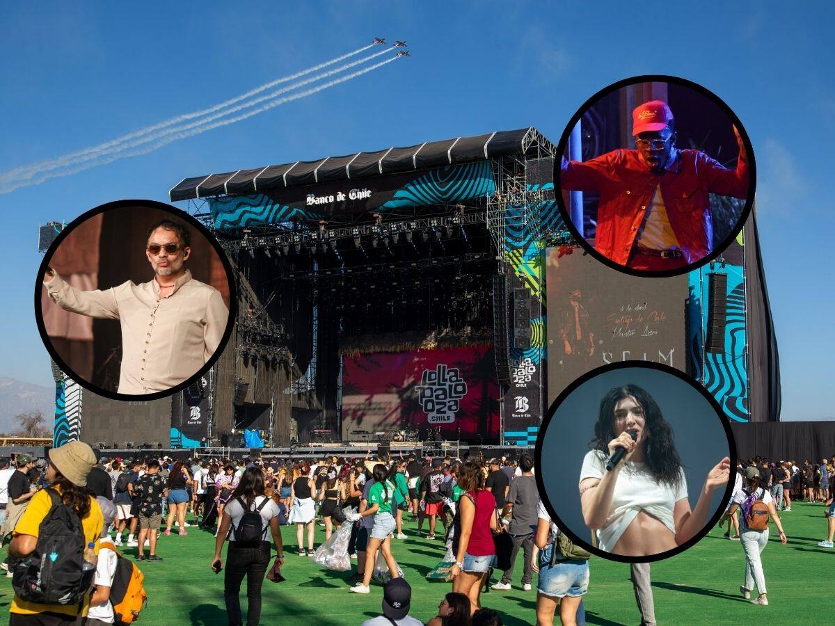 La música chilena dominó los escenarios: así fue la segunda jornada del Lollapalooza Chile 2026