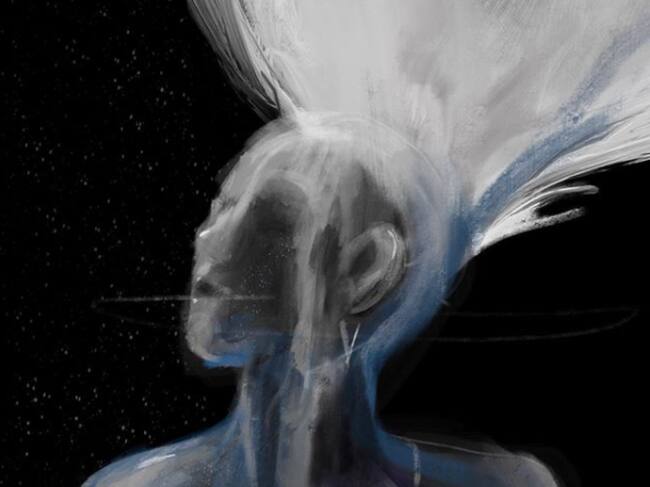 Ilustración de «Soledad Boreal» realizada por @kat_ilustra
