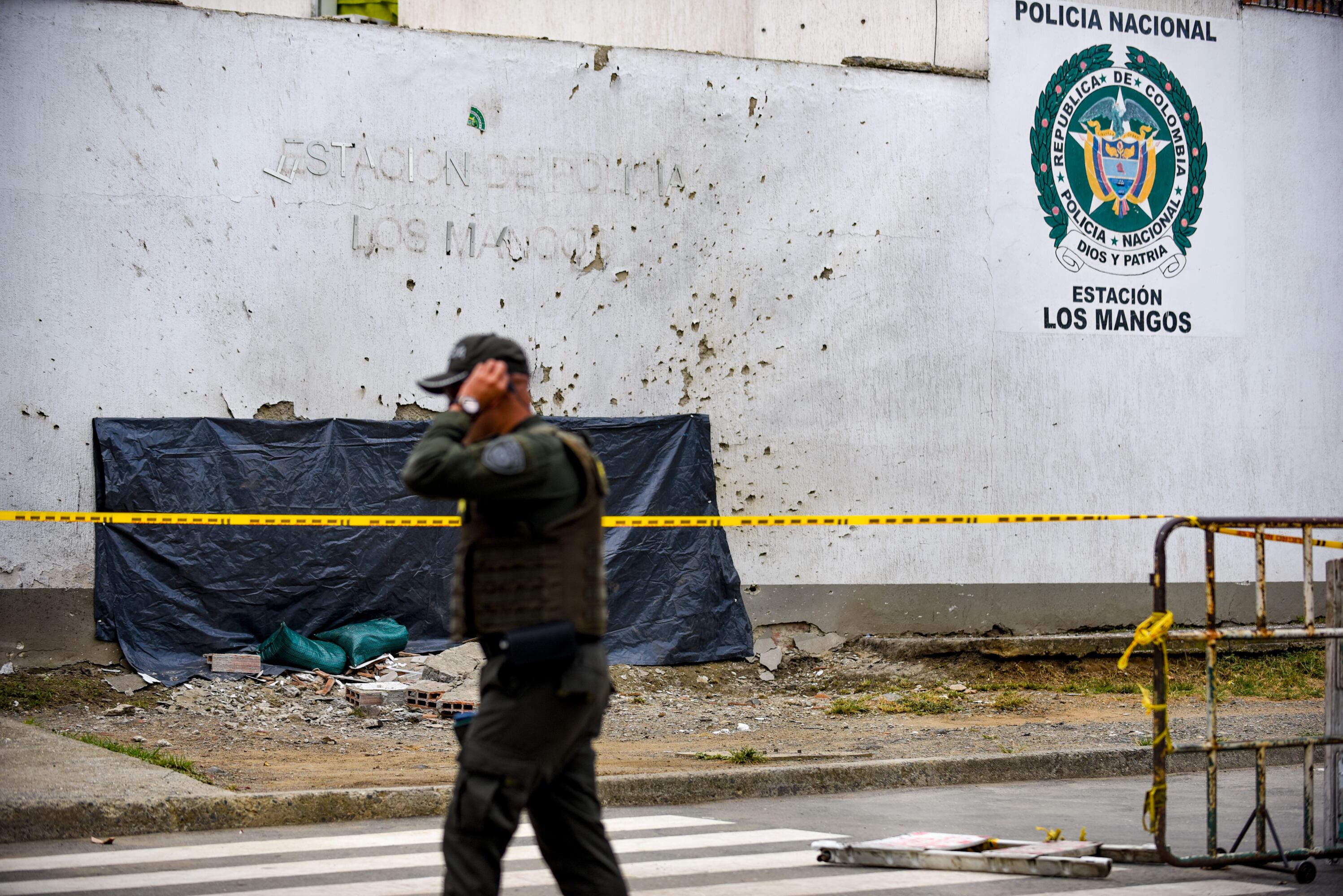 Policía colombiana