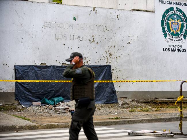 Policía colombiana