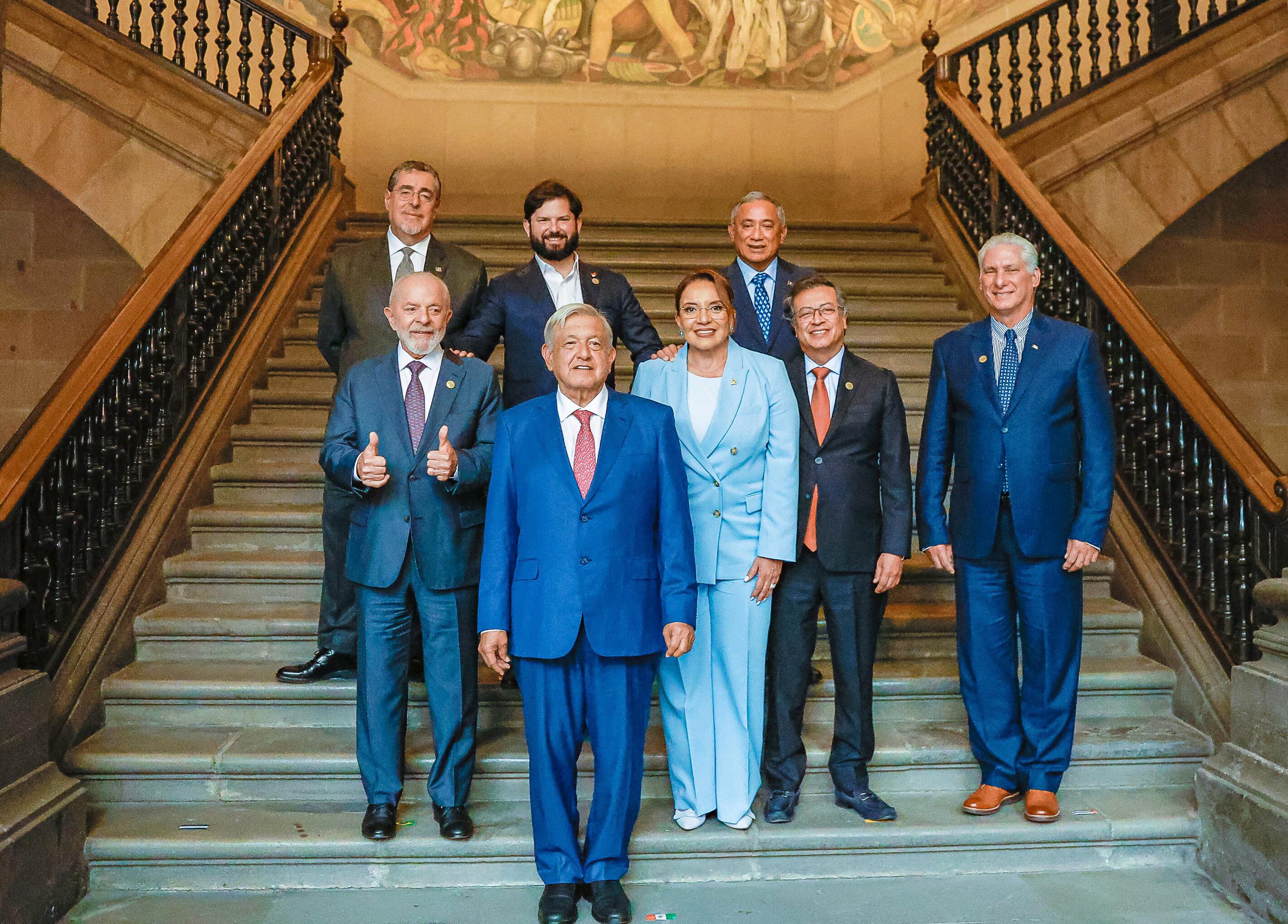 Presidente Boric asiste a encuentro con el Presidente de México, Andrés Manuel López Obrador