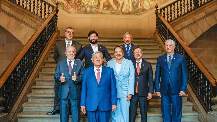 Presidente Boric asiste a encuentro con Presidente de México, Andrés Manuel López Obrador