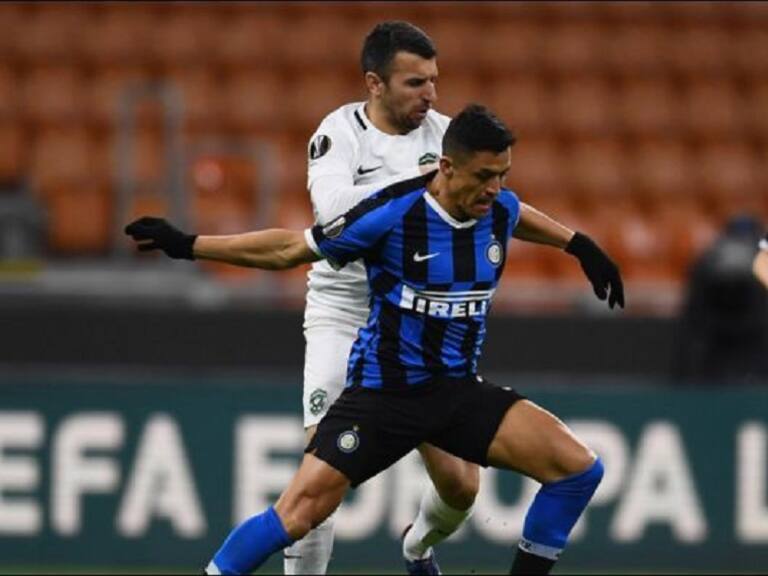 La gran jugada que Alexis armó con Lukaku y que terminó en gol del Inter en la Europa League