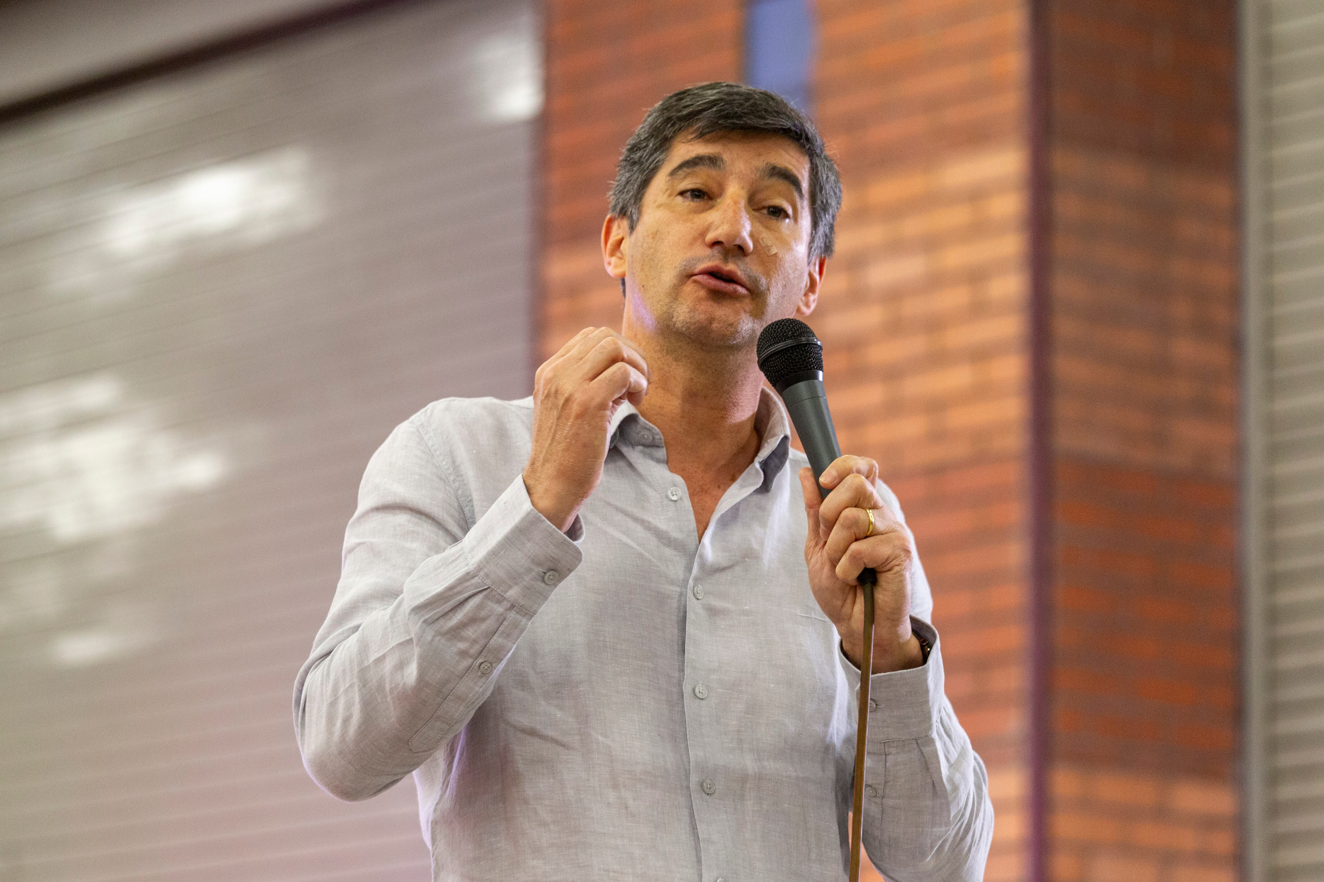 Agencia Uno | El gerente general de Metro, Felipe Bravo
