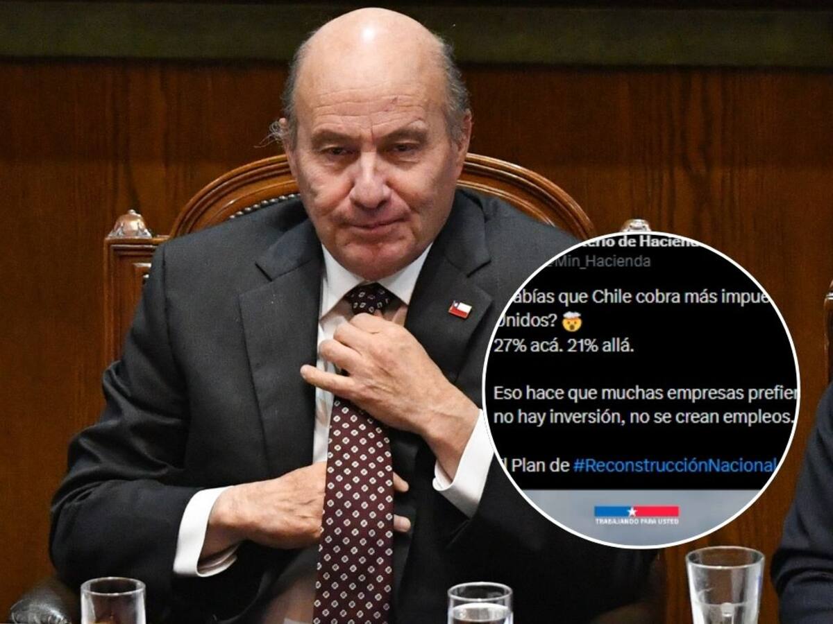 Polémica por publicación de Hacienda: tuit del ministerio recibe advertencia en Twitter y genera crítica política