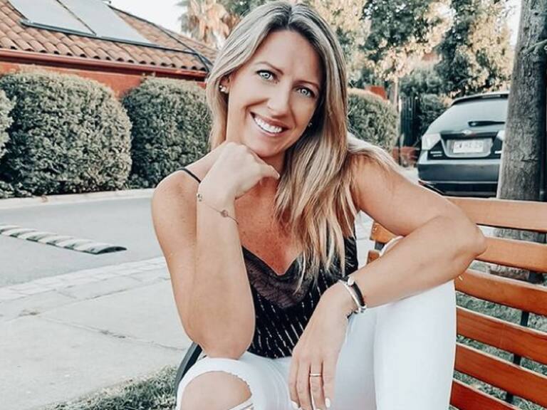 Macarena Tondreau reaccionó emocionada al pasto en Plaza Baquedano: «Extraño ese Chile»