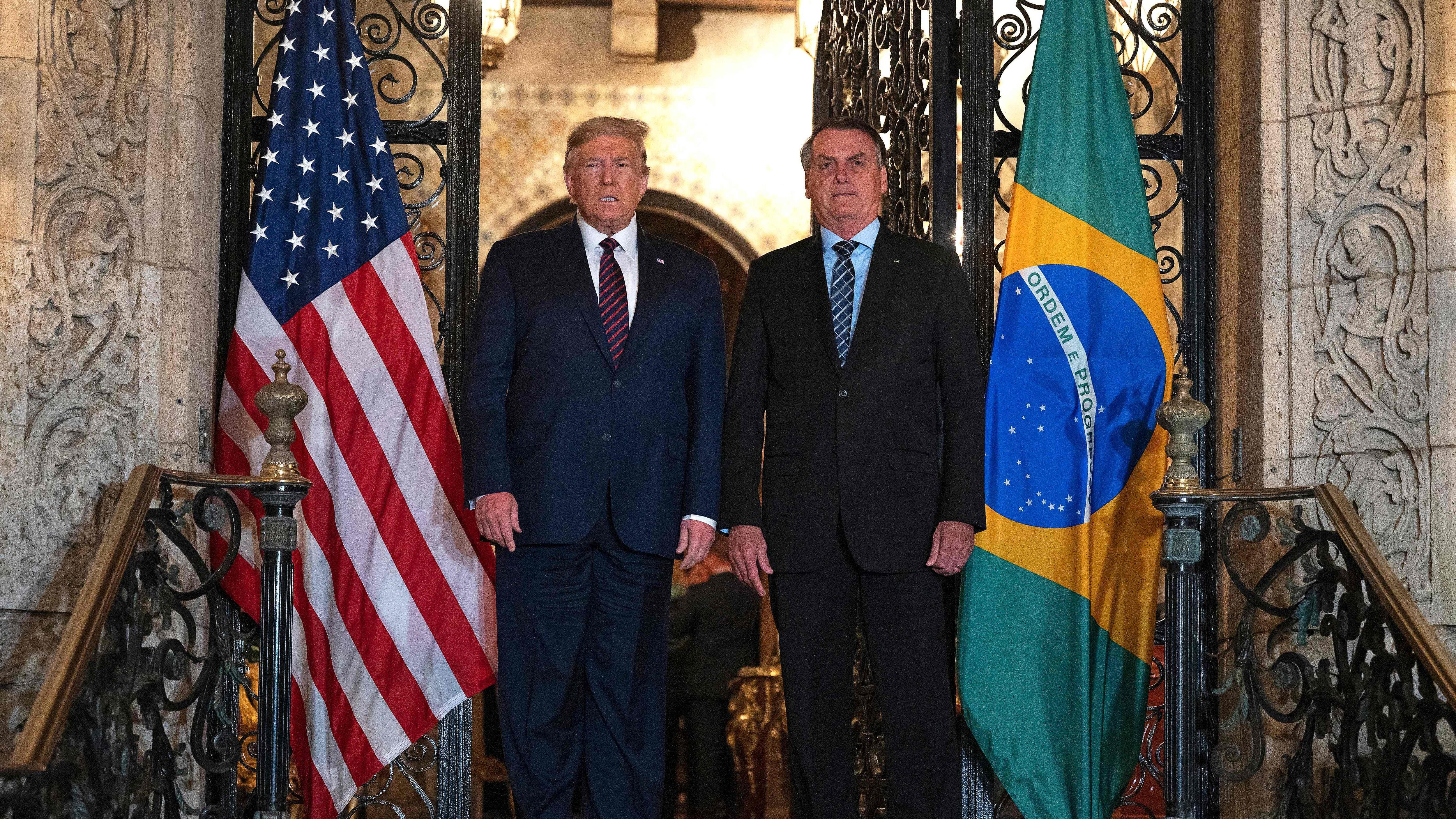 Trump y Bolsonaro