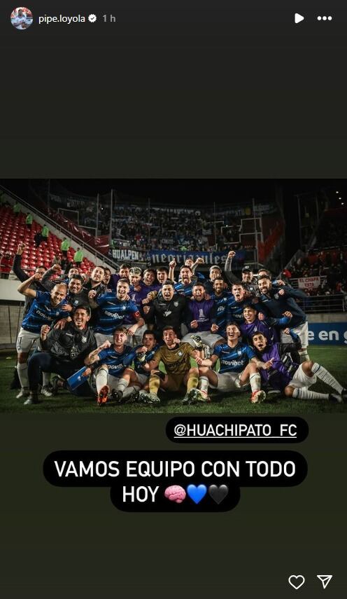 El potente mensaje de Felipe Loyola por el duelo de Huachipato en Copa Libertadores | Captura de pantalla