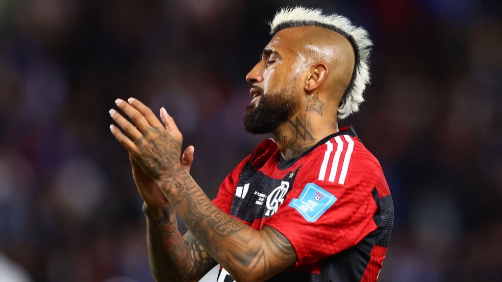 Arturo Vidal tendría abiertas las opciones para salir de Flamengo tras la derrota en el Mundial de Clubes