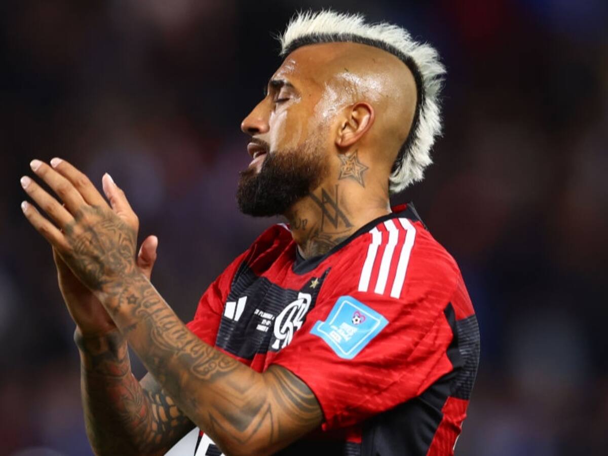 Arturo Vidal tendría abiertas las opciones para salir de Flamengo tras la derrota en el Mundial de Clubes