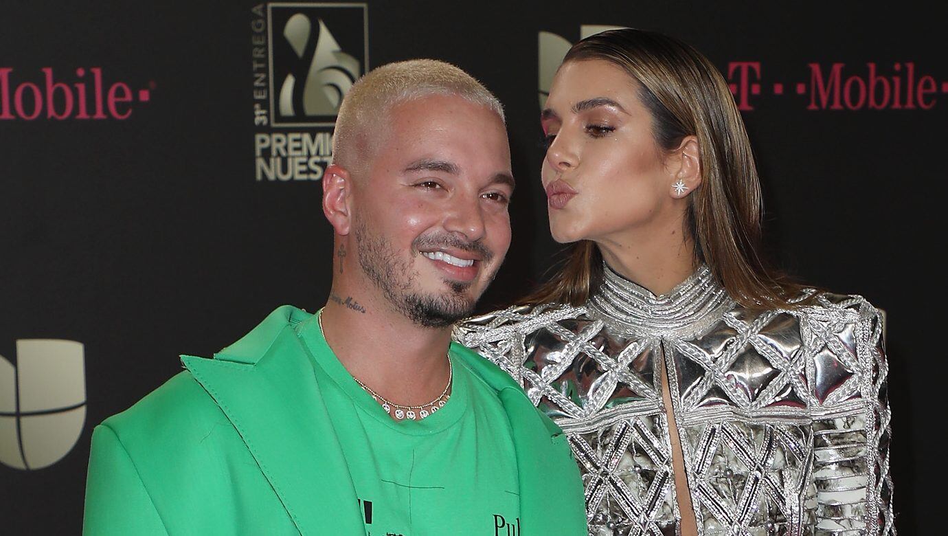 J Balvin y Valentina Ferrer