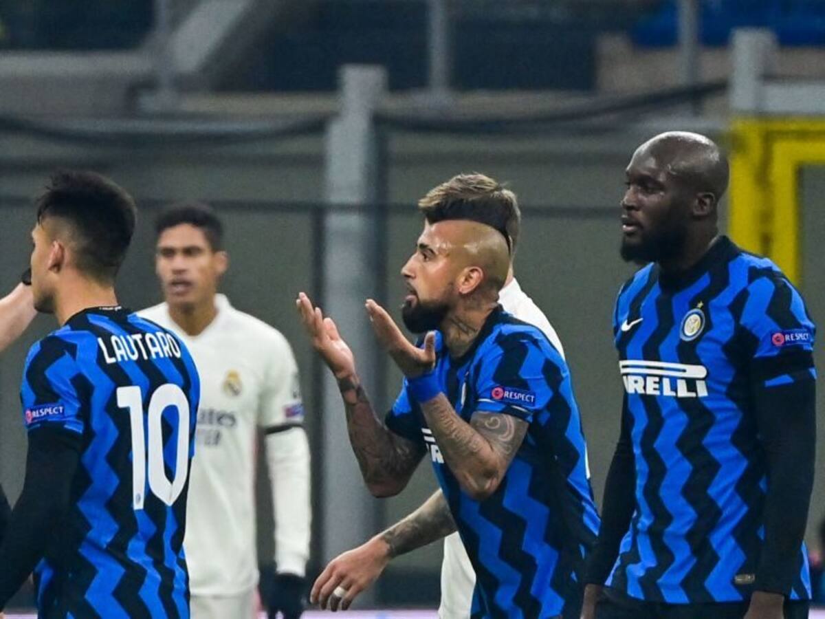 Arturo Vidal se disculpó con sus compañeros del Inter tras su expulsión frente al Real Madrid