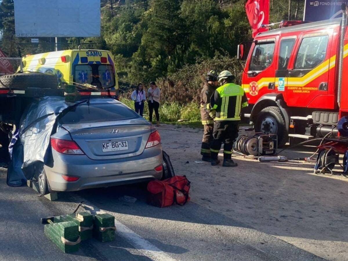 Fatal accidente en la Ruta 68: un muerto tras choque entre un auto y un camión