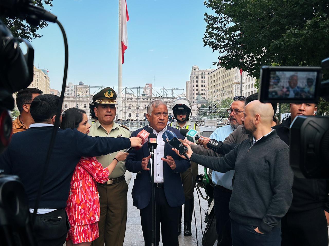 Cedida | El subsecretario de Obras Públicas, Danilo Núñez, y el general Víctor Vielma