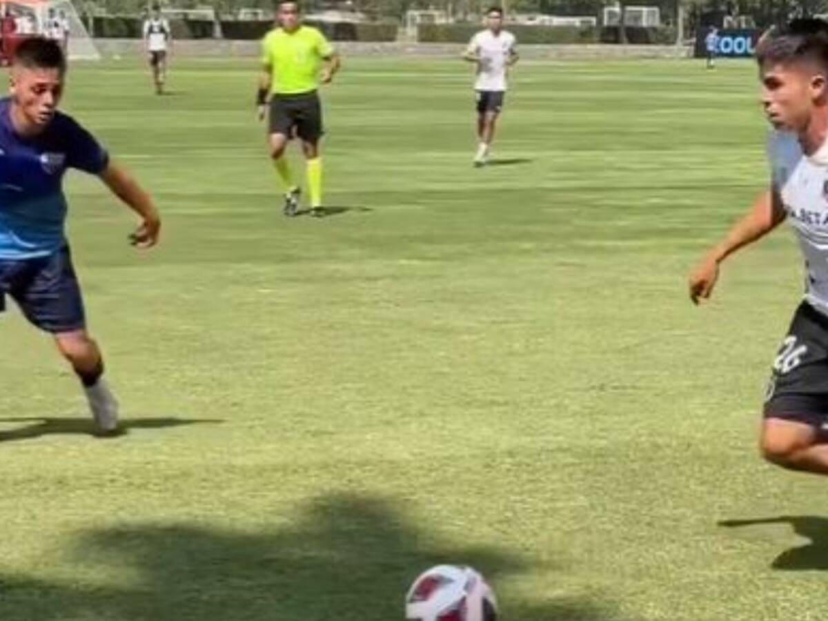 Hasta Paredes jugó: Colo Colo vence a Deportes Recoleta en amistoso a puertas cerradas